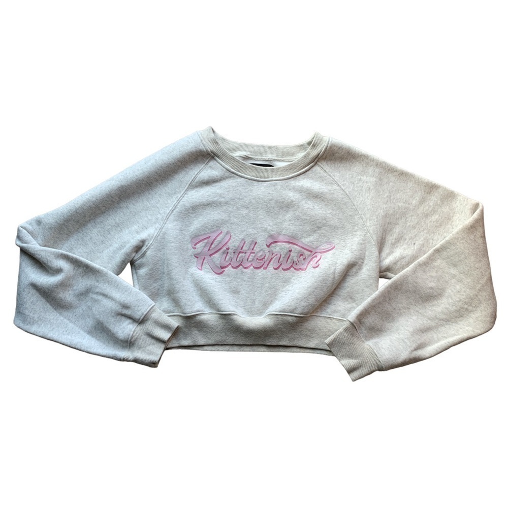 Kittenish | Kittenish Super Cropped Crewneck Sweatshirt